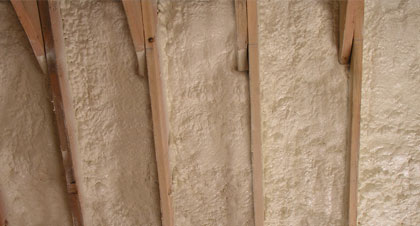 closed-cell spray foam for Durham applications