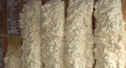 open-cell spray foam for Durham applications